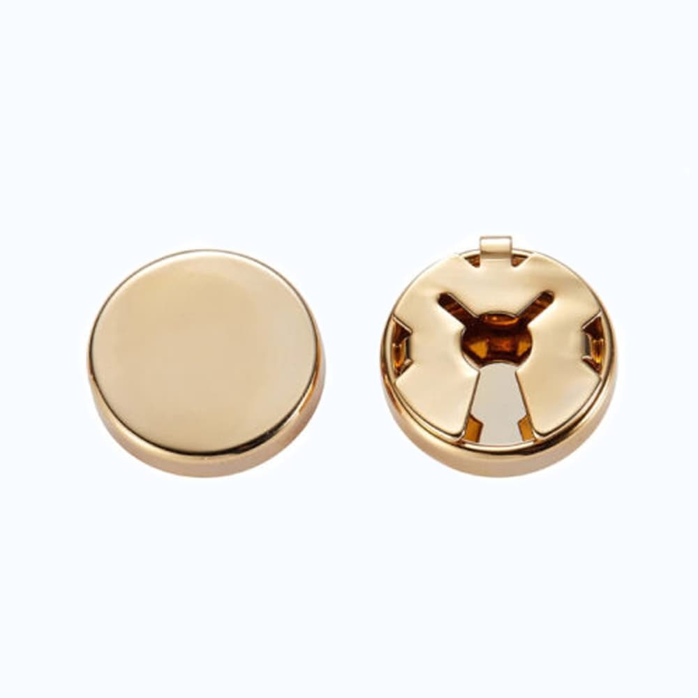 Button cover manchetknoop - goud
