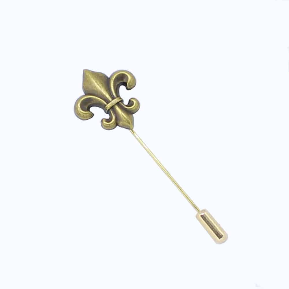 Reversspeld - fleur-de-lis goud