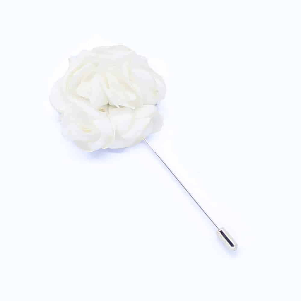 Reversspeld - witte bloem