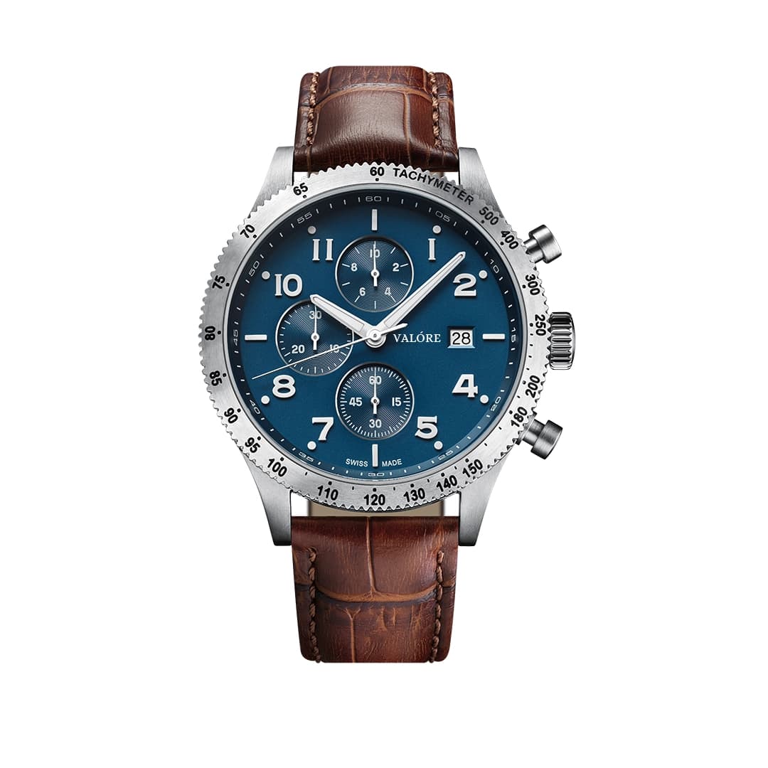 Herenhorloge Valóre Imperiale - Blue (Swiss Made)