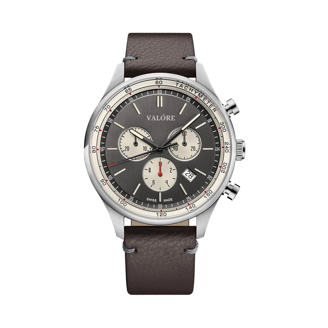 Herenhorloge Valóre Lusso - Marrone (Swiss Made)