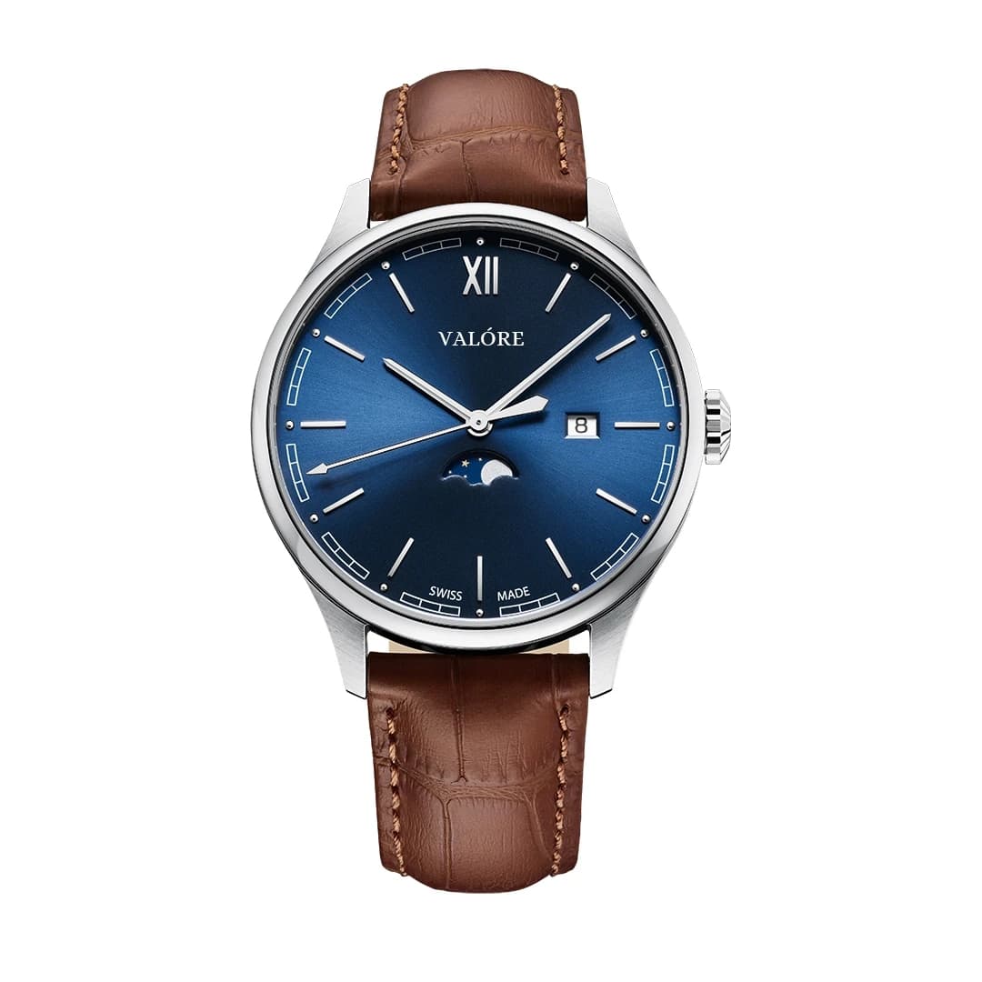 Herenhorloge Valóre Notte - Blue (Swiss Made)