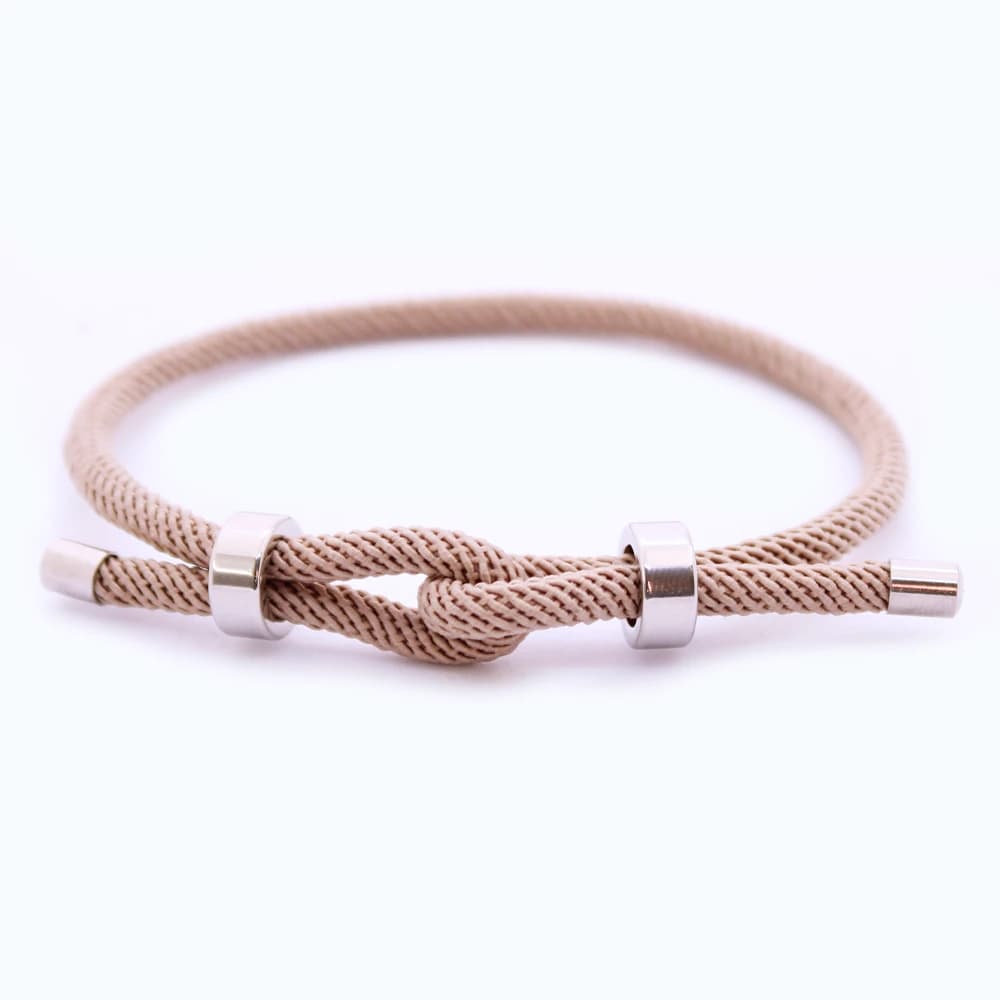 armband infinity khaki